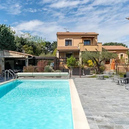 Villa Spacieuse A Vezenobres Avec Piscine Privee Exterior foto